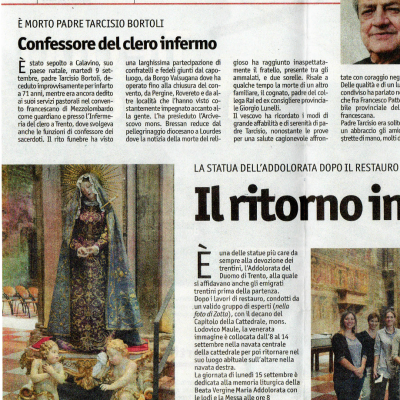 Trento - Duomo Madonna Addolorata (2014)